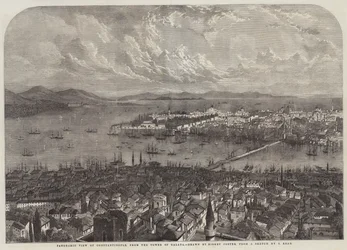 Panoramic View of Constantinople, from the Tower of Galata